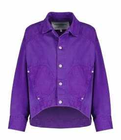 Top 10 👏 MARGAUX LONNBERG Veste Dylan Coton Violet ✨