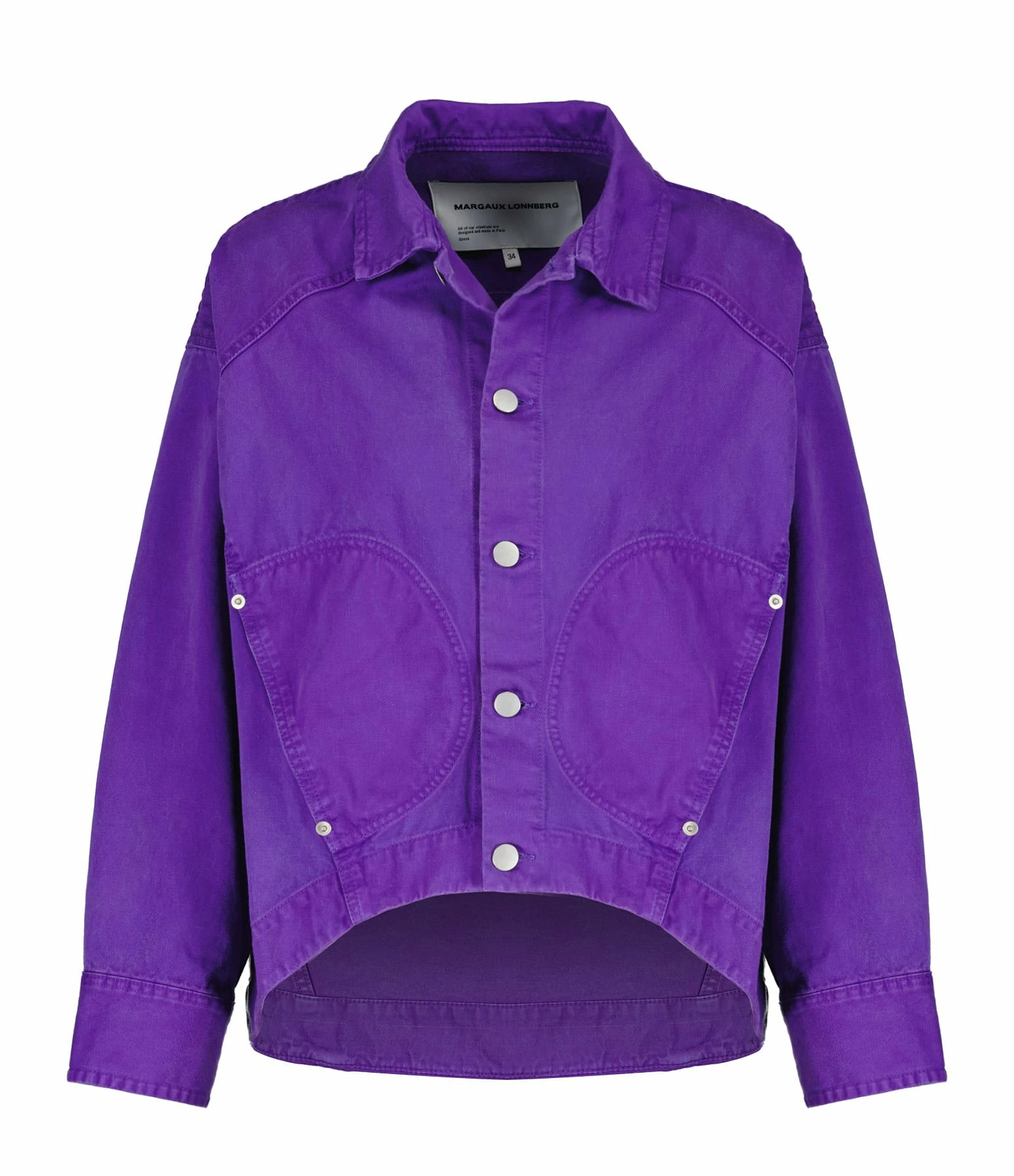 Top 10 👏 MARGAUX LONNBERG Veste Dylan Coton Violet ✨ 1 Top 10 👏 MARGAUX LONNBERG Veste Dylan Coton Violet ✨