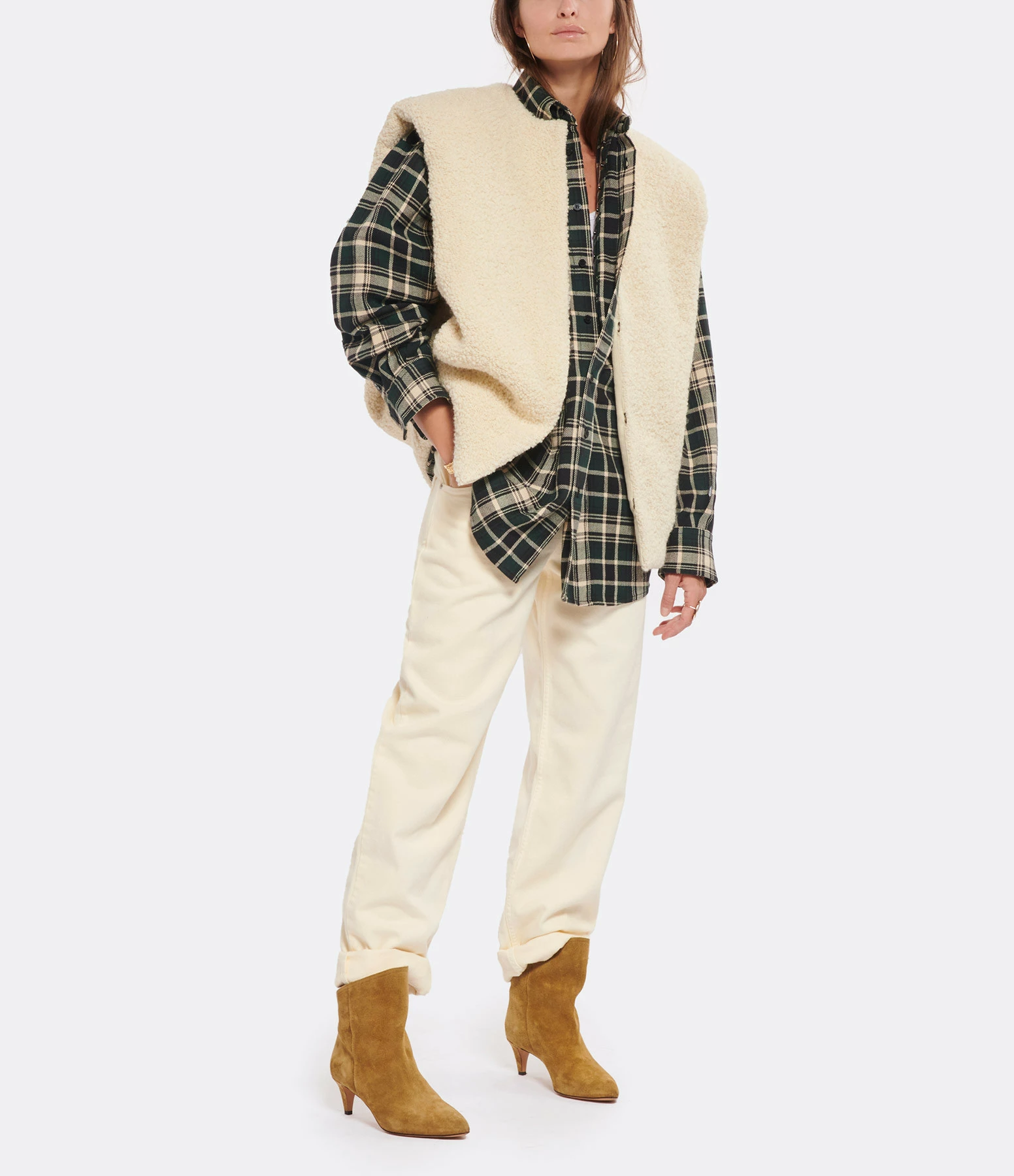 Tout neuf 😉 ISABEL MARANT Veste Gwendalia Écru 🎉 4 Tout neuf 😉 ISABEL MARANT Veste Gwendalia Écru 🎉 – Image 4