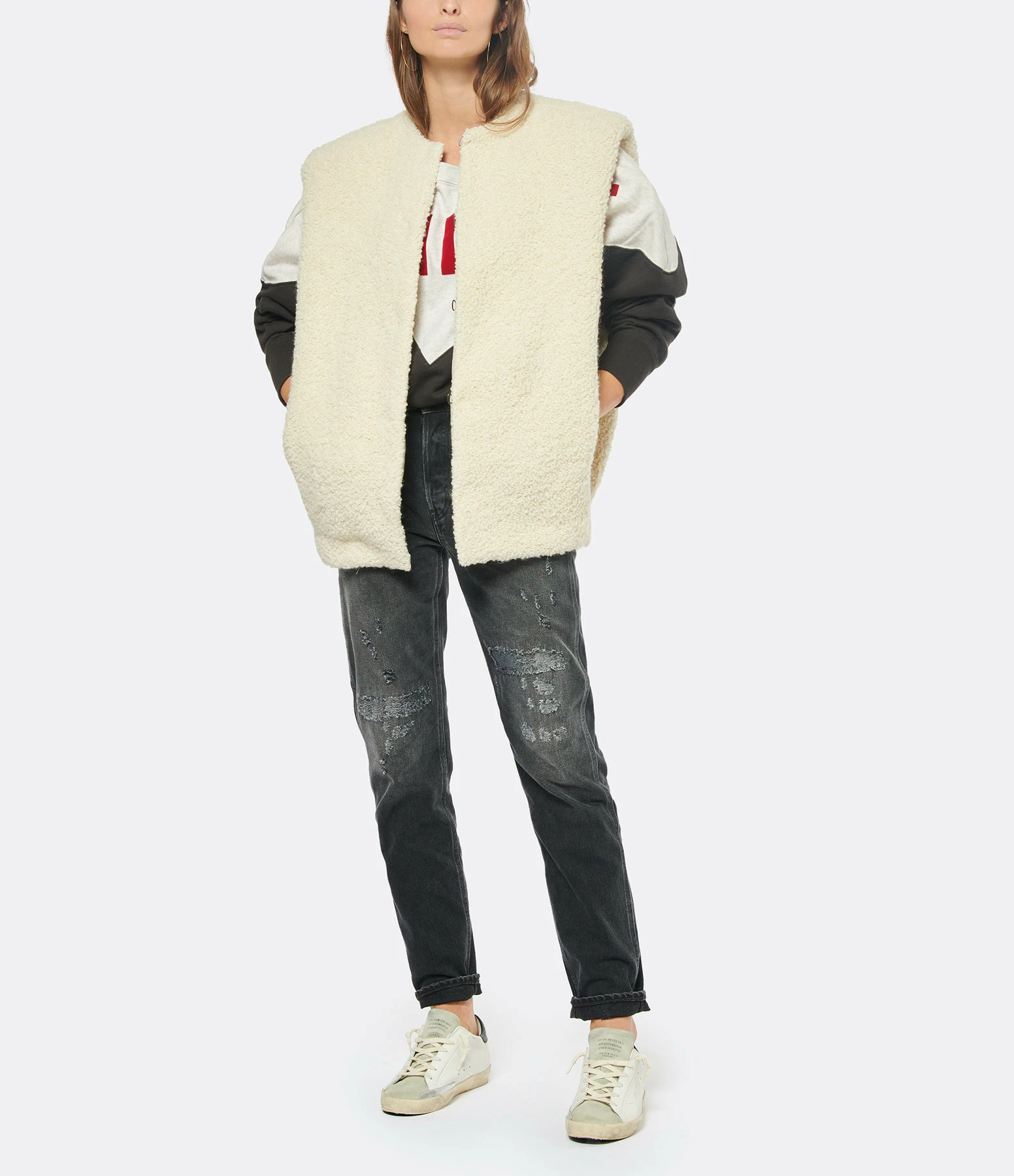 Tout neuf 😉 ISABEL MARANT Veste Gwendalia Écru 🎉 6 Tout neuf 😉 ISABEL MARANT Veste Gwendalia Écru 🎉 – Image 6