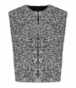 Meilleure affaire 🛒 ISABEL MARANT Veste Gwendalia Noir Écru 😉