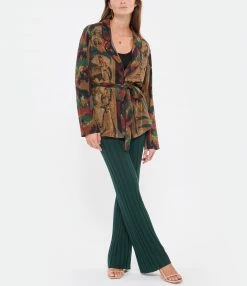 Remise ???? PIERRE-LOUIS MASCIA Veste Adana Soie Imprimé Floral Noir Blanc ???? -BOUTIQUE MARGAUX LONNBERG unnamed file 571