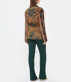 Remise ???? PIERRE-LOUIS MASCIA Veste Adana Soie Imprimé Floral Noir Blanc ???? -BOUTIQUE MARGAUX LONNBERG unnamed file 572