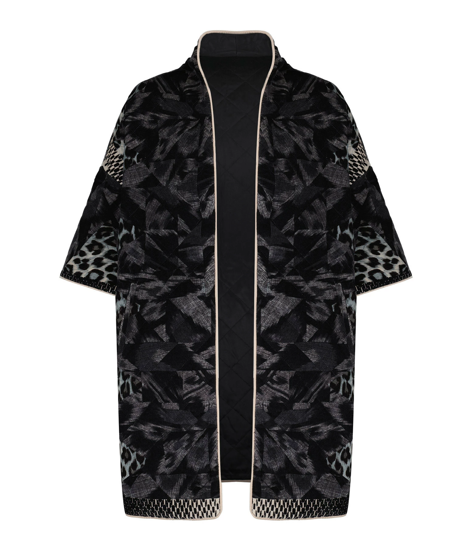 Le moins cher ⌛ PIERRE-LOUIS MASCIA Kimono Réversible Revada Coton Matelassé Gris ⭐ 1 Le moins cher ⌛ PIERRE-LOUIS MASCIA Kimono Réversible Revada Coton Matelassé Gris ⭐