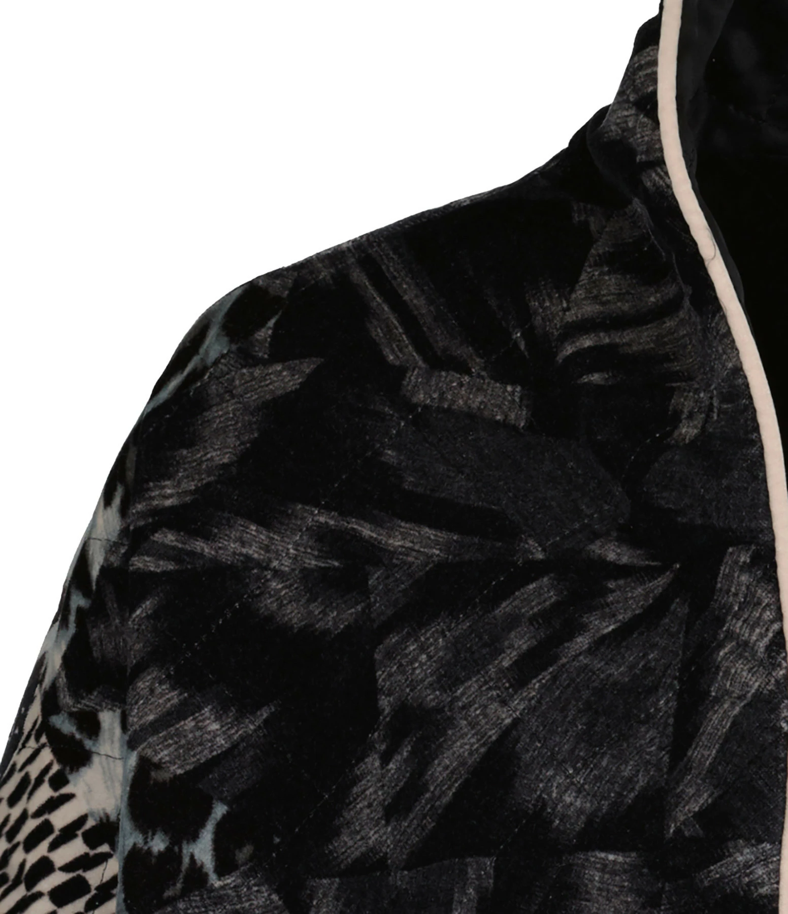 Le moins cher ⌛ PIERRE-LOUIS MASCIA Kimono Réversible Revada Coton Matelassé Gris ⭐ 2 Le moins cher ⌛ PIERRE-LOUIS MASCIA Kimono Réversible Revada Coton Matelassé Gris ⭐ – Image 2