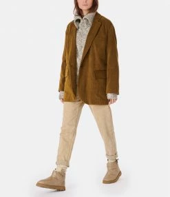 Sortie ???? VANESSA BRUNO Veste Blazer Virginia Coton Marron ???? -BOUTIQUE MARGAUX LONNBERG unnamed file 611
