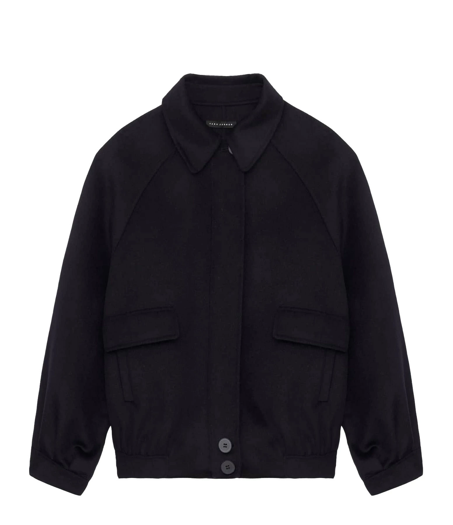 Nouveau ???? TARA JARMON Blouson Blandine Laine Bleu Nocturne ???? 1 Nouveau ???? TARA JARMON Blouson Blandine Laine Bleu Nocturne ????