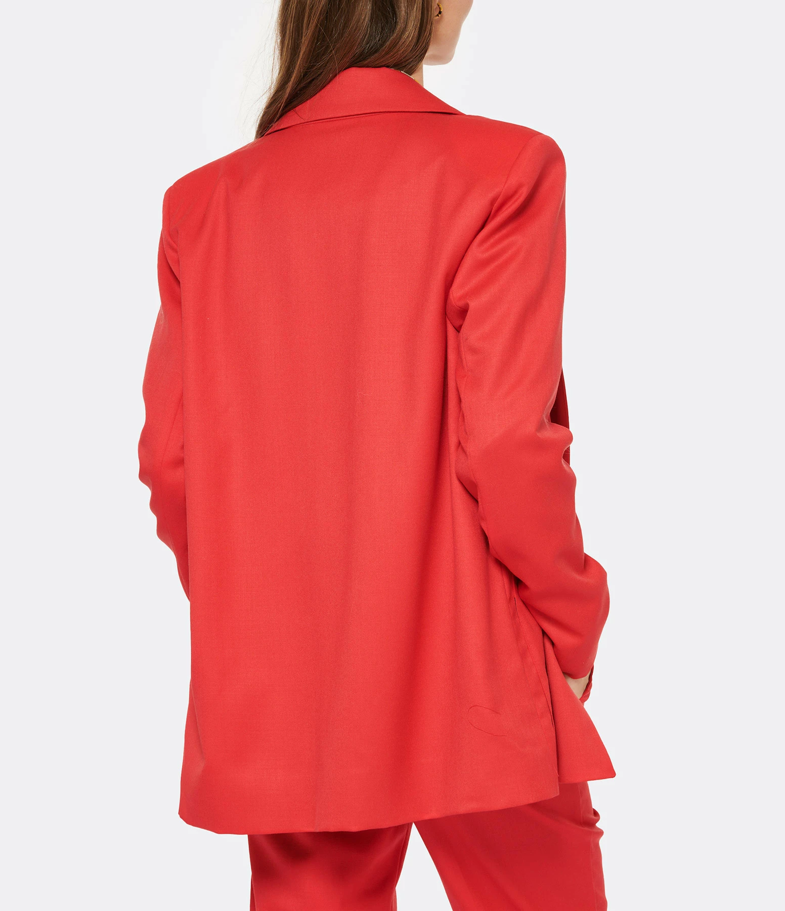 Le moins cher 🌟 MODETROTTER Veste Tailleur Mariana Thorens Laine Rouge ❤️ 5 Le moins cher 🌟 MODETROTTER Veste Tailleur Mariana Thorens Laine Rouge ❤️ – Image 5