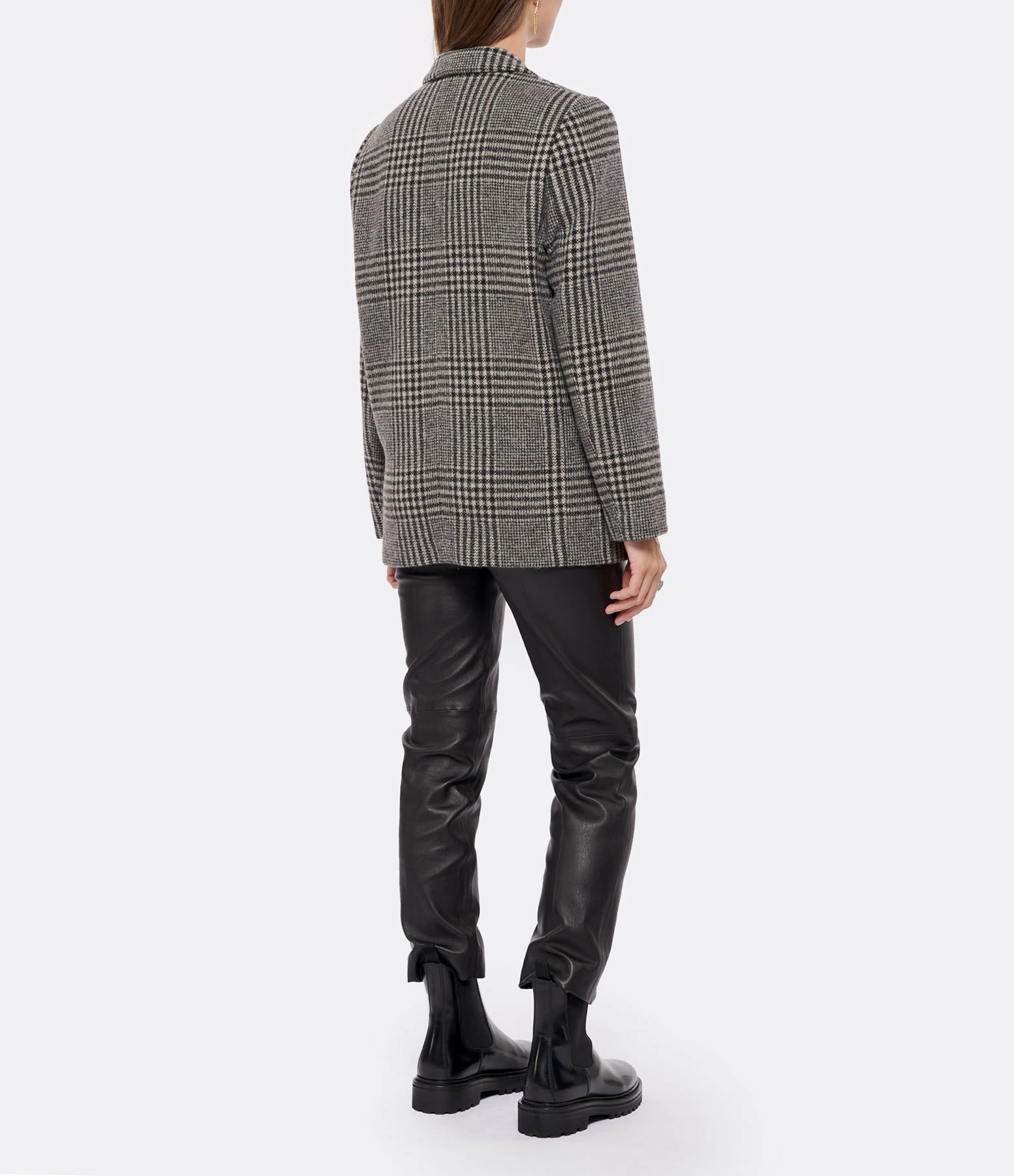 Acheter 🔥 ISABEL MARANT ÉTOILE Veste Blazer Charlyne Laine Organique Écru Noir ❤️ 5 Acheter 🔥 ISABEL MARANT ÉTOILE Veste Blazer Charlyne Laine Organique Écru Noir ❤️ – Image 5