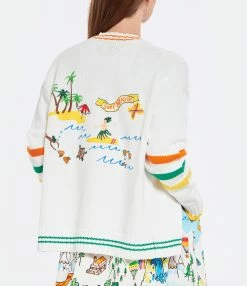 Coupon 🧨 MIRA MIKATI Gilet Brodé Coton Écru 🥰 -BOUTIQUE MARGAUX LONNBERG unnamed file 707