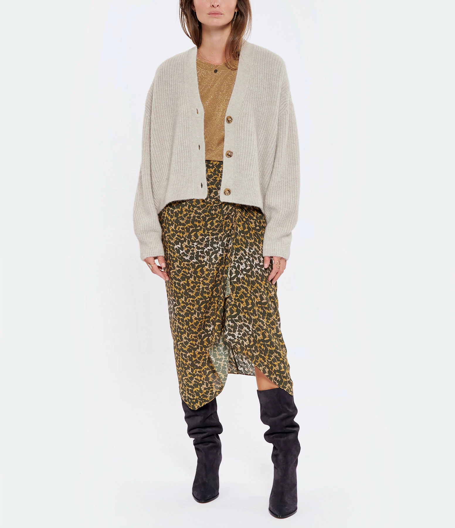 Remise 👏 CLOSED Gilet Laine Beige ✨ 4 Remise 👏 CLOSED Gilet Laine Beige ✨ – Image 4