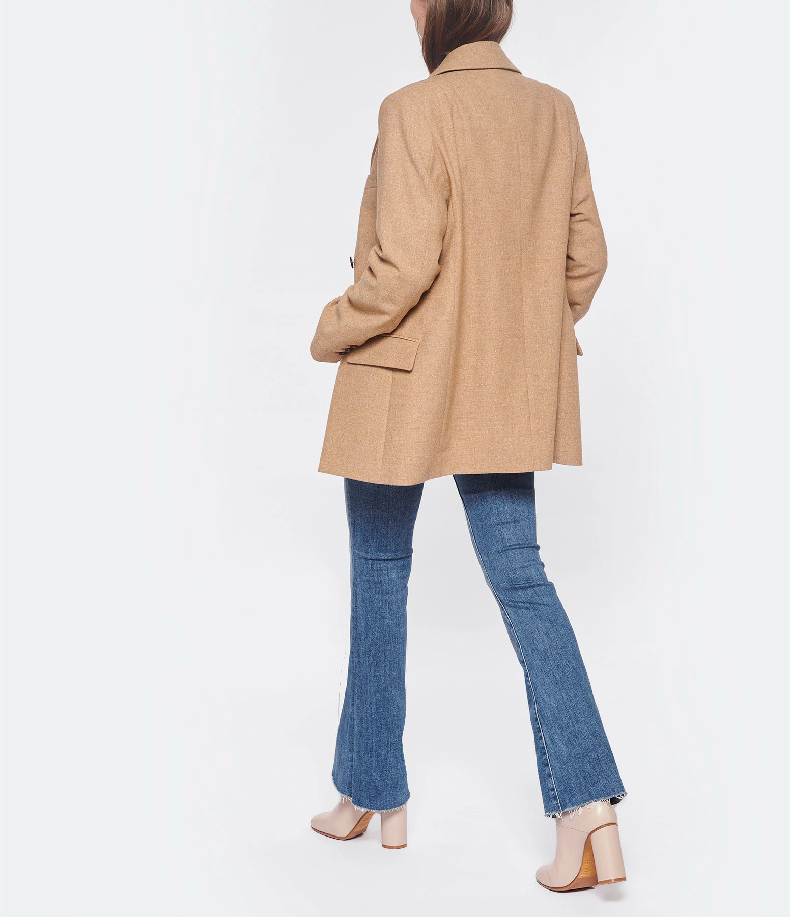 Sortie 🎉 CLOSED Veste Blazer Double Boutonnière Laine Beige 🌟 5 Sortie 🎉 CLOSED Veste Blazer Double Boutonnière Laine Beige 🌟 – Image 5