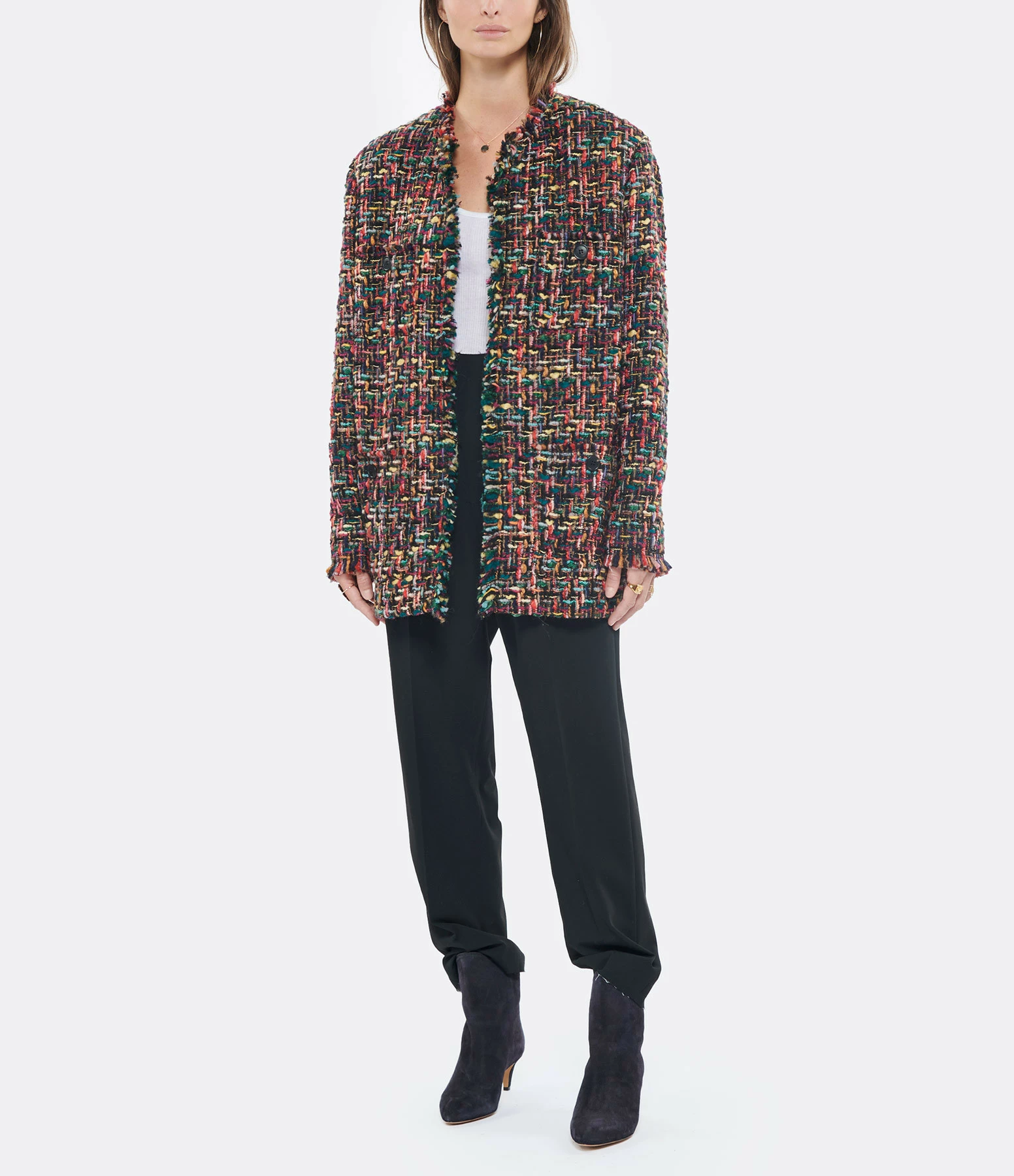 Promo ???? ISABEL MARANT Veste Dianaza Multicolore ???? 4 Promo ???? ISABEL MARANT Veste Dianaza Multicolore ???? – Image 4