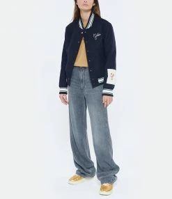 Offres ???? GOLDEN GOOSE Veste Bomber Laine Bleu Foncé ???? -BOUTIQUE MARGAUX LONNBERG unnamed file 783