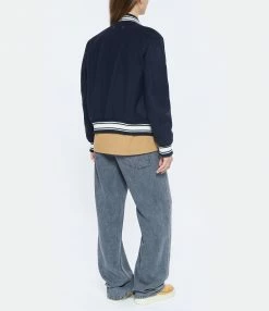 Offres ???? GOLDEN GOOSE Veste Bomber Laine Bleu Foncé ???? -BOUTIQUE MARGAUX LONNBERG unnamed file 784
