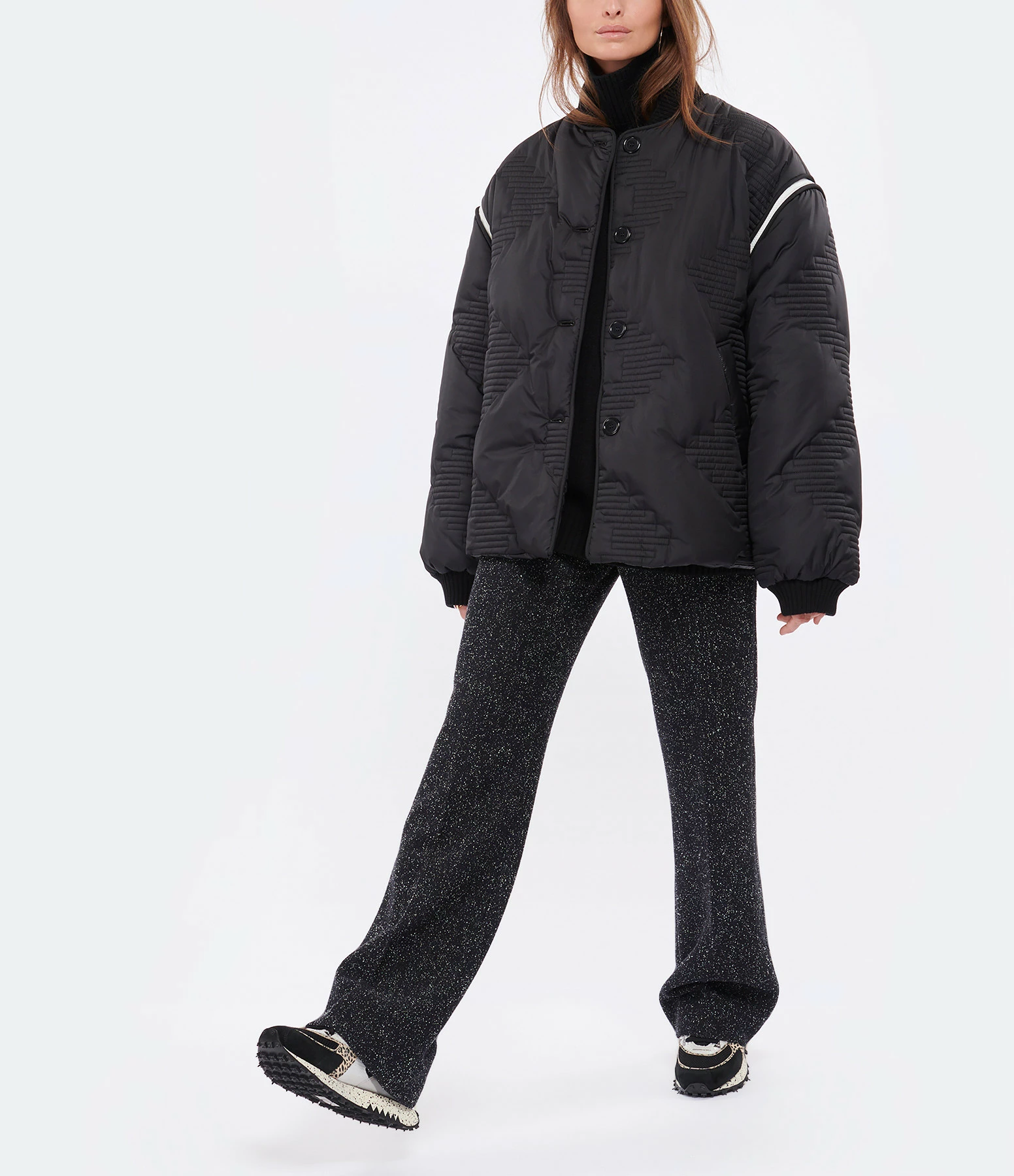 Coupon ???? SHERPA Bomber Maya Glossy Noir ???? 5 Coupon ???? SHERPA Bomber Maya Glossy Noir ???? – Image 5