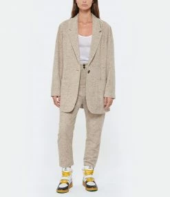 Meilleure affaire ⭐ ISABEL MARANT ÉTOILE Veste Blazer Ravena Coton Beige 💯 -BOUTIQUE MARGAUX LONNBERG unnamed file 811