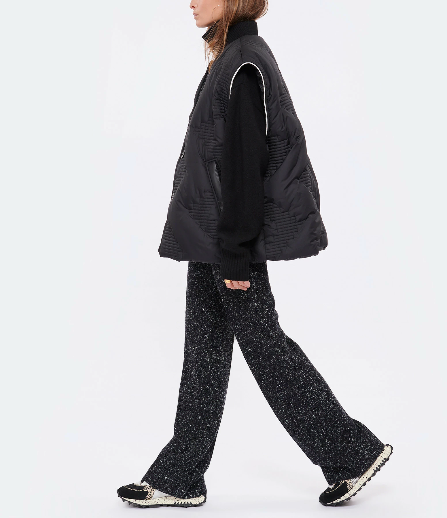 Coupon ???? SHERPA Bomber Maya Glossy Noir ???? 7 Coupon ???? SHERPA Bomber Maya Glossy Noir ???? – Image 7