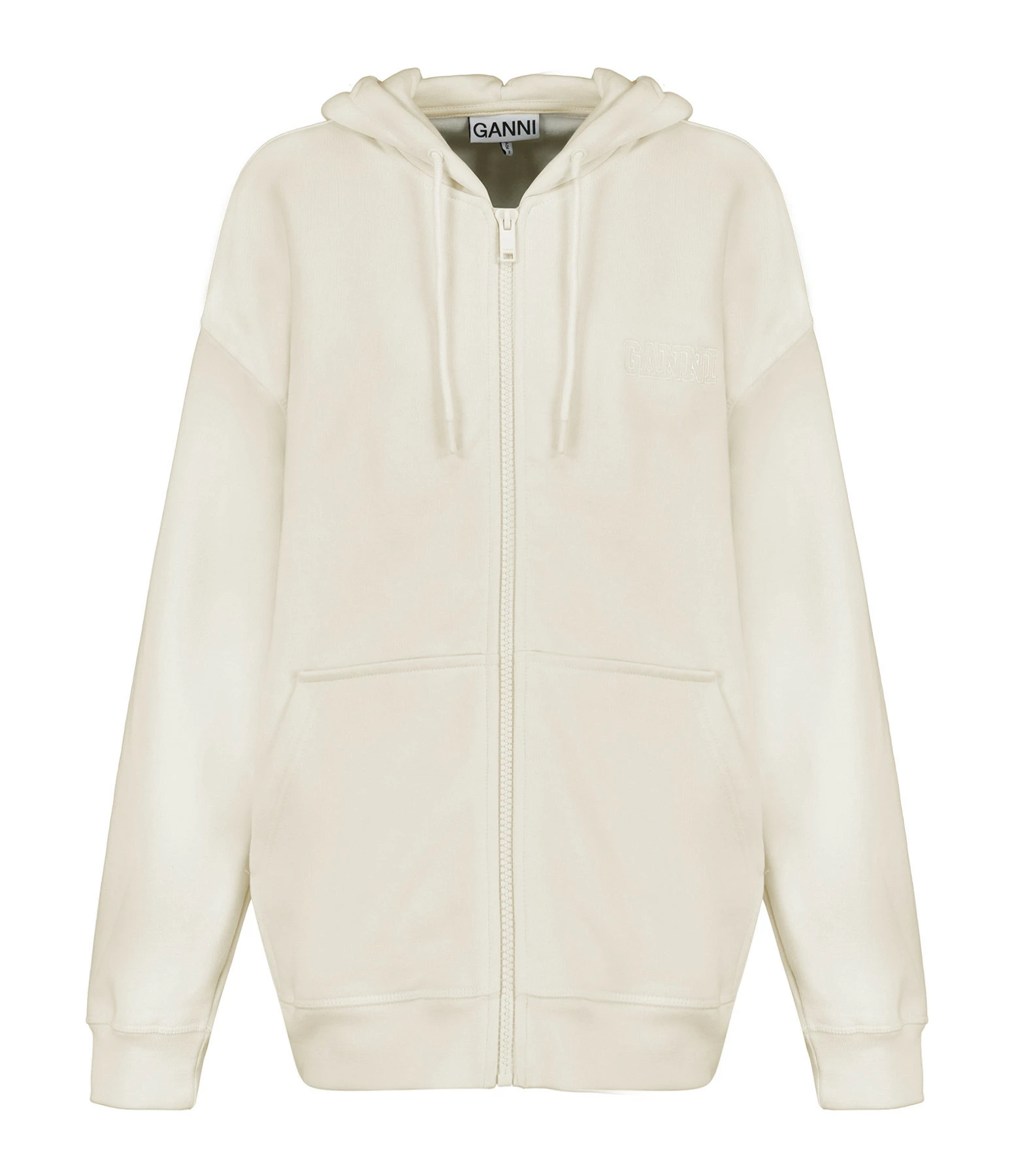 Le moins cher ⌛ GANNI Veste Zip Software Isoli Egret 🤩 1 Le moins cher ⌛ GANNI Veste Zip Software Isoli Egret 🤩