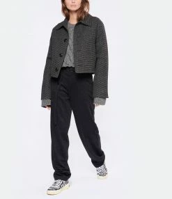 Le moins cher ⭐ AMI PARIS Veste Unisexe Laine Vierge Noir 🥰 -BOUTIQUE MARGAUX LONNBERG unnamed file 86