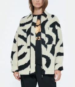 Bon marché 🔔 IRO Veste Mofu Noir Blanc ✔️ -BOUTIQUE MARGAUX LONNBERG unnamed file 860