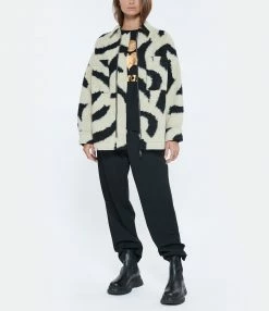 Bon marché 🔔 IRO Veste Mofu Noir Blanc ✔️ -BOUTIQUE MARGAUX LONNBERG unnamed file 861