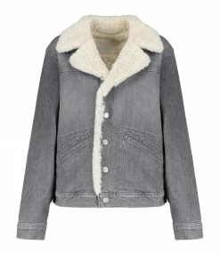 Bon marché 💯 MOTHER Bomber Off The Grid Denim Uncommon Ground 👍