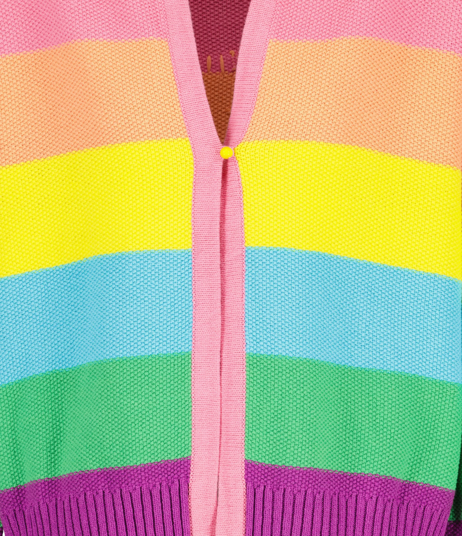 Meilleur prix 🎉 MIRA MIKATI Cardigan Coton Rayures Multicolore 🎉 2 Meilleur prix 🎉 MIRA MIKATI Cardigan Coton Rayures Multicolore 🎉 – Image 2