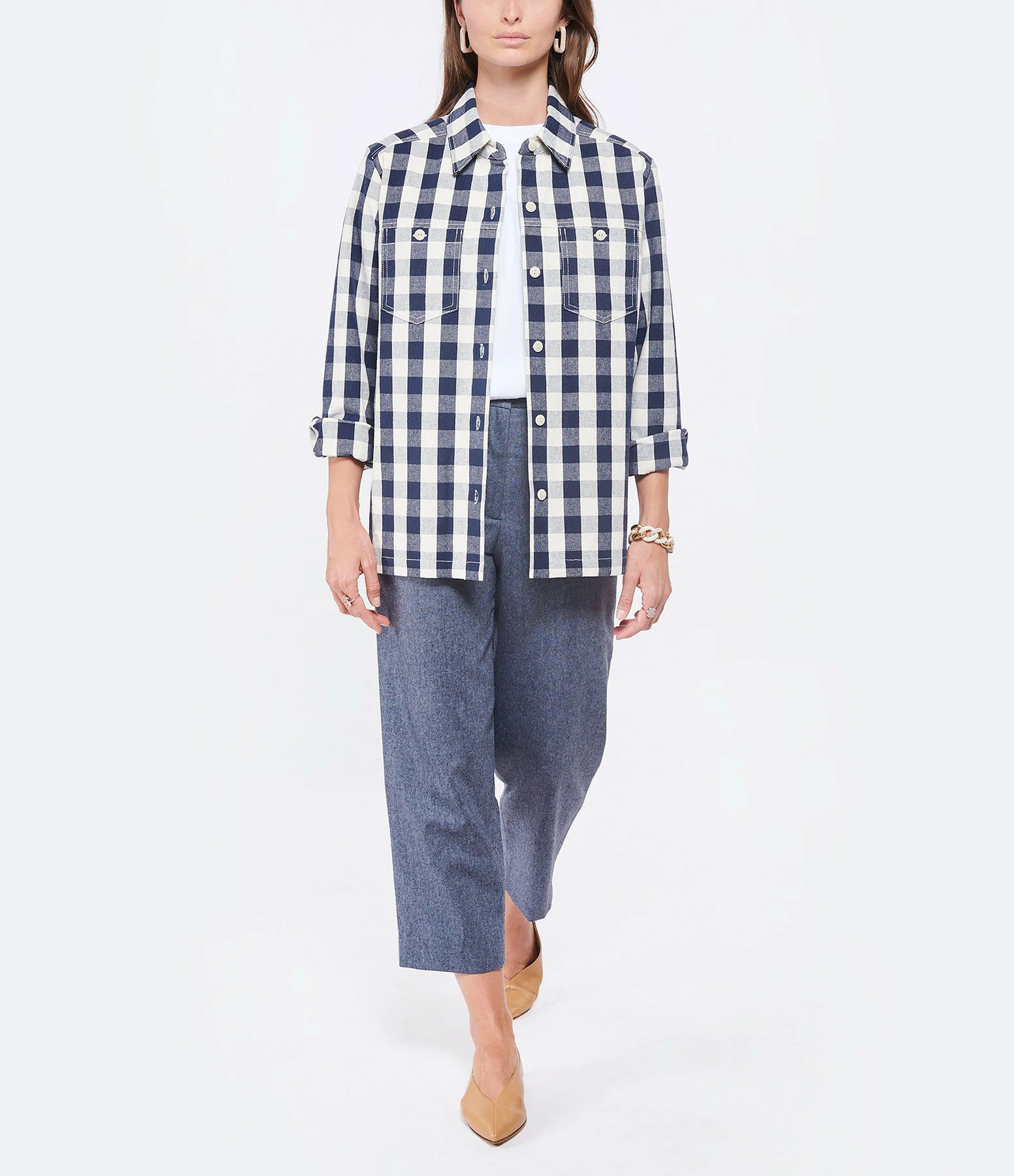 Meilleur prix 🛒 A.P.C. Veste Isla Coton Bleu Marine ✨ 4 Meilleur prix 🛒 A.P.C. Veste Isla Coton Bleu Marine ✨ – Image 4