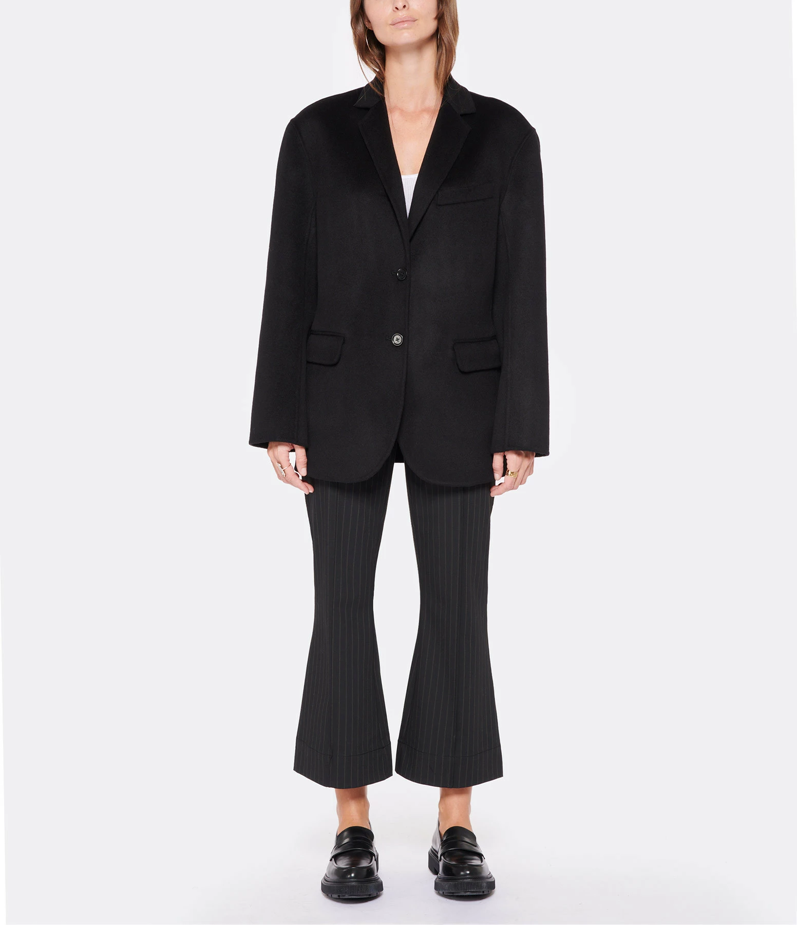 Meilleure vente ❤️ ANINE BING Veste Blazer Quinn Laine Noir 👍 4 Meilleure vente ❤️ ANINE BING Veste Blazer Quinn Laine Noir 👍 – Image 4