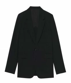 Offres 💯 AMI PARIS Veste Blazer Laine Noir ✔️