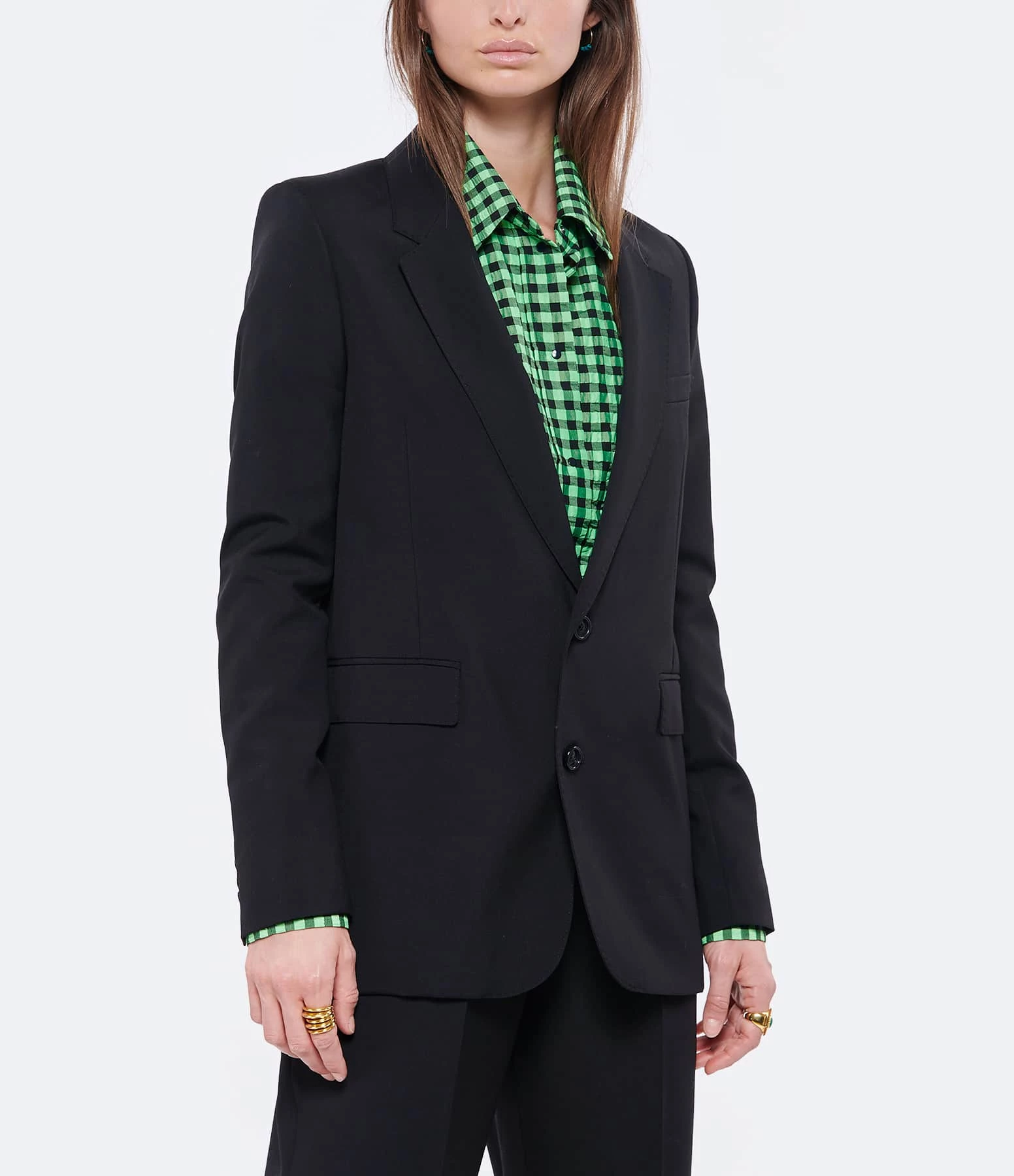 Offres ???? AMI PARIS Veste Blazer Laine Noir ✔️ 2 Offres ???? AMI PARIS Veste Blazer Laine Noir ✔️ – Image 2