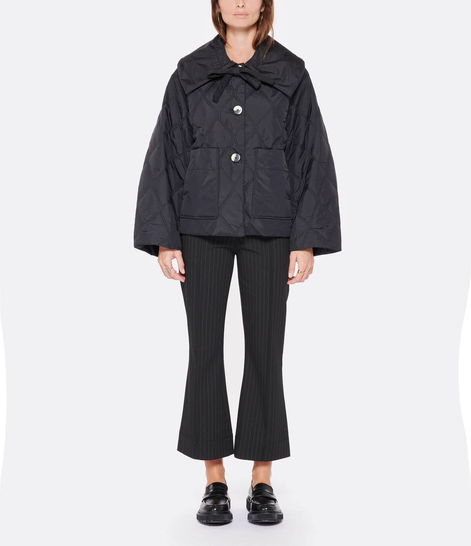 Meilleure affaire 🔔 GANNI Veste Recyclée Noir 🔥 4 Meilleure affaire 🔔 GANNI Veste Recyclée Noir 🔥 – Image 4