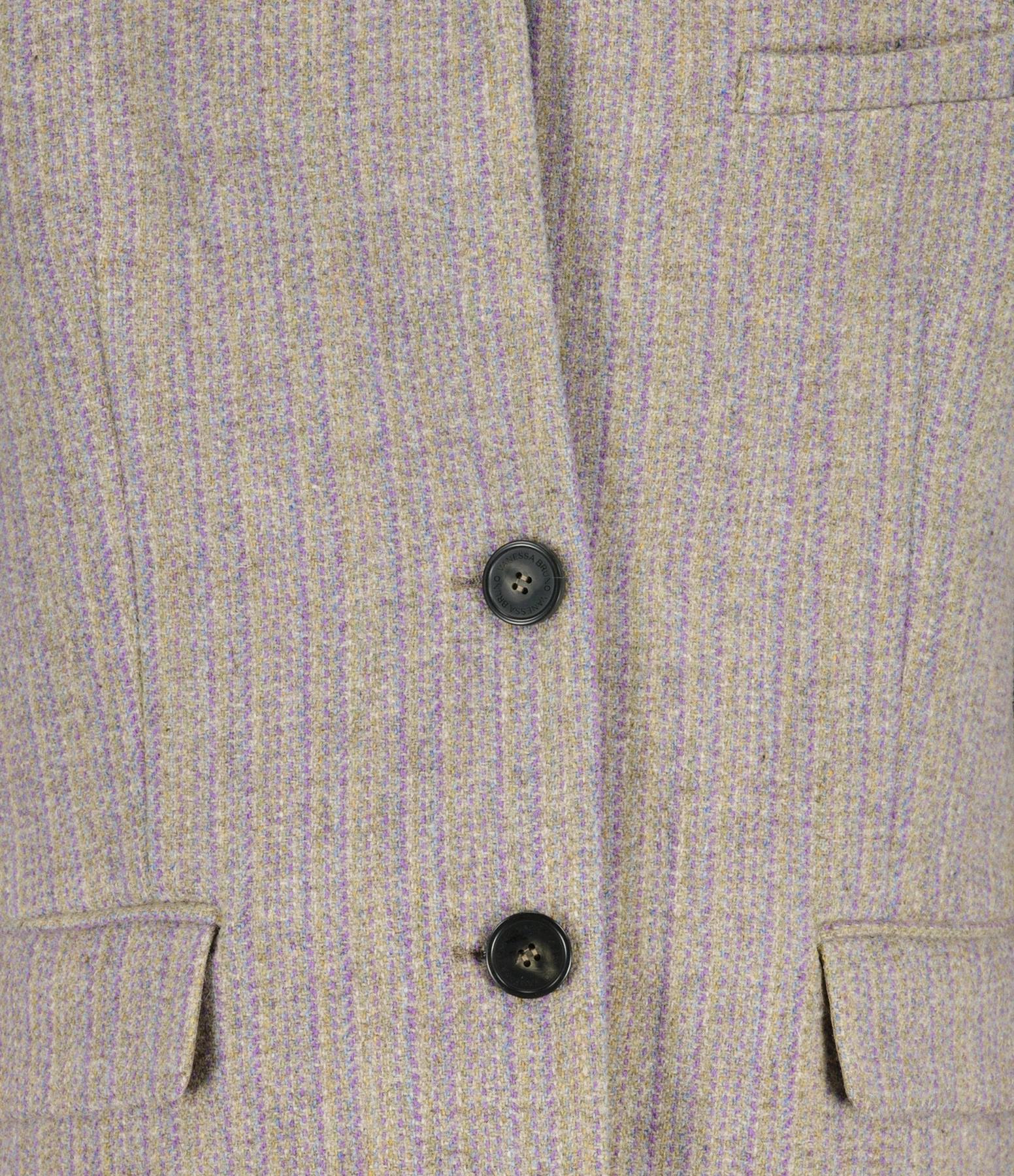 Meilleure affaire ✨ VANESSA BRUNO Veste Blazer Jovanka Laine Vierge Biscuit 💯 2 Meilleure affaire ✨ VANESSA BRUNO Veste Blazer Jovanka Laine Vierge Biscuit 💯 – Image 2